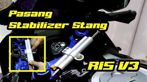 Pasang Stabilizer Stang Di R15 V3 Steering Damper R15 V3 YouTube