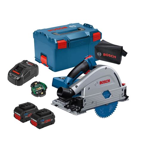 Bosch Gkt V Gc Biturbo Brushless Plunge Saw Body Only In L Boxx