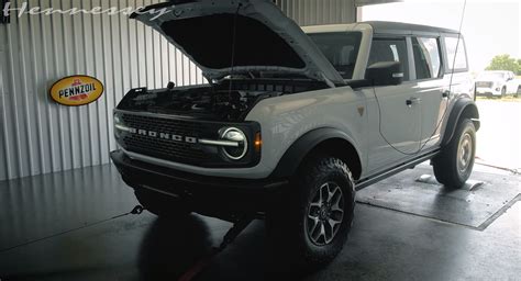 Hennessey Dyno Tests The New Ford Bronco Before Starting Its Mods ...