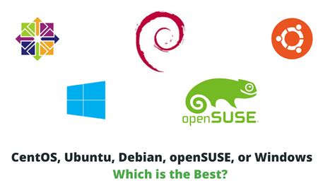 Which Is The Best Operating System Centos Vs Ubuntu Vs Debian Vs