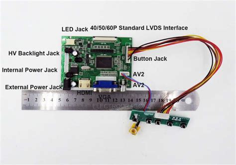 7 LVDS VGA LCD And Controller Board RPI Options ElectroDragon