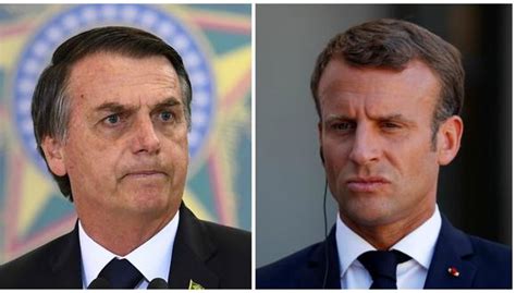 Bolsonaro Denuncia Mentalidad Colonialista De Macron Por Posición