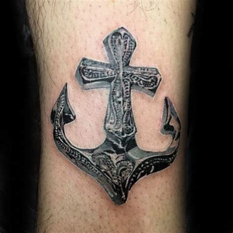 40 Realistic Anchor Tattoo Designs For Men Manly Ink Ideas