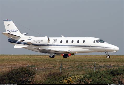 M SNAP Private Cessna 560XL Citation XLS Photo By Peter Moore ID