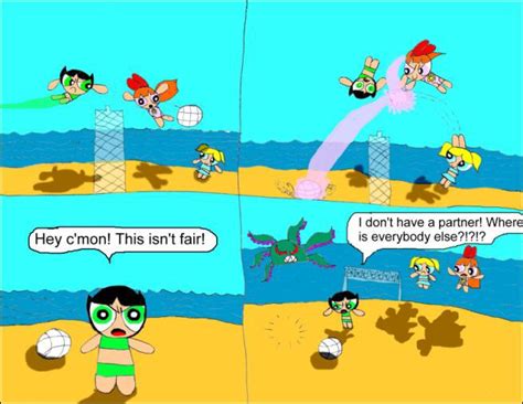 Powerpuff Beach Volleyball By Rcblazer On Deviantart