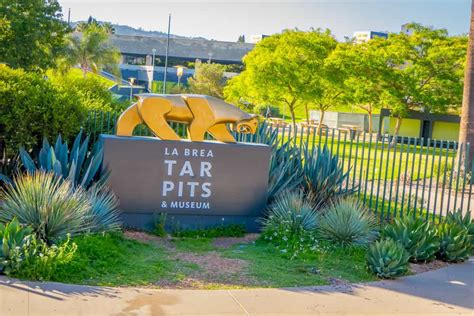 La Brea Tar Pits Museum - Dotted Globe