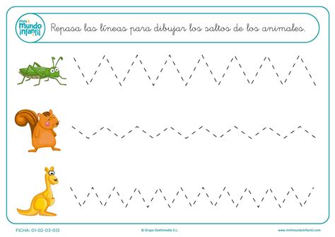 Fichas De Grafomotricidad Mundo Primaria