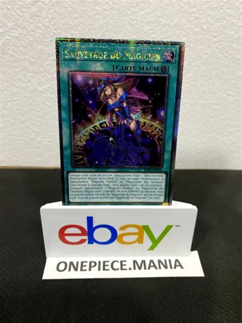 YU GI OH SAUVETAGE DU Magicien RA01 FR068 Quarter Century Secrète Rare