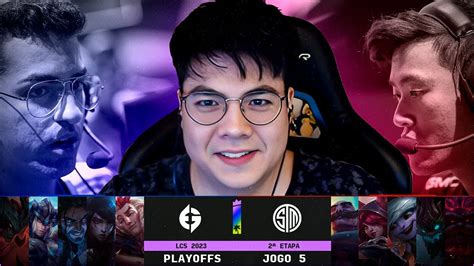 Evil Geniuses X Tsm Jogo Lcs Playoffs Dia Ilha Das