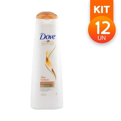 Shampoo Dove Nutritive Solutions Nutrição Para Cabelos Secos Sem Sal