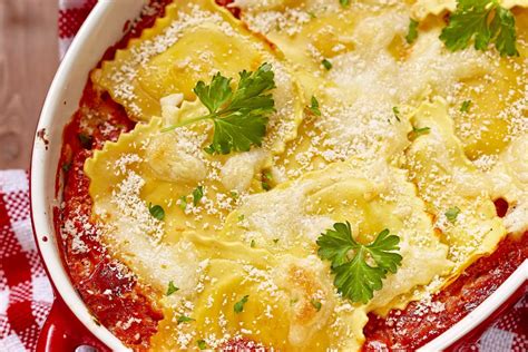 Easy Baked Cheese Ravioli With Spinach Nesting Lane