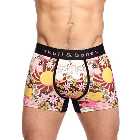 Classic Mens Printed Boxer Trunk Underwear Mens Trunk Underwear