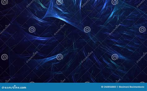 3d Rendering Abstract Multicolor Technology Fractal Light Background