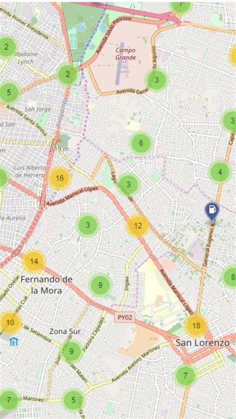 Mic Paraguay On Twitter El Mapa Interactivo De Estaciones De The Best