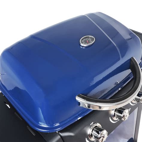 Revoace 3 Burner Propane Gas Grill With Side Burner Multiple Colors Available