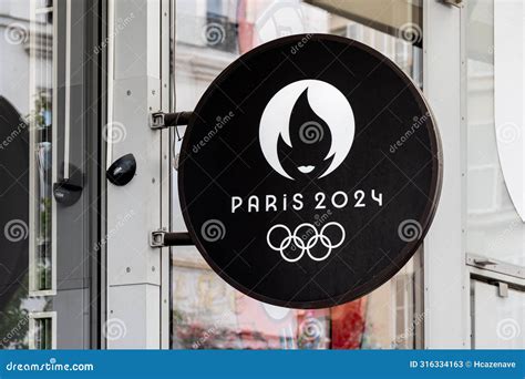 Sign Of The Official Store Of The Paris 2024 Summer Olympic Games