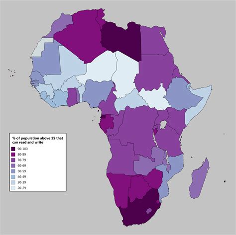 Thematic Map Of Africa