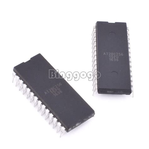 AT28C256 15PU EEPROM IC ATMEL DIP 28 AT28C256 15PU IC EBay