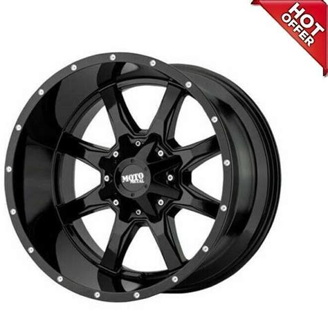 Ea X Moto Metal Wheels Mo Gloss Black W Milled Lip Off Road