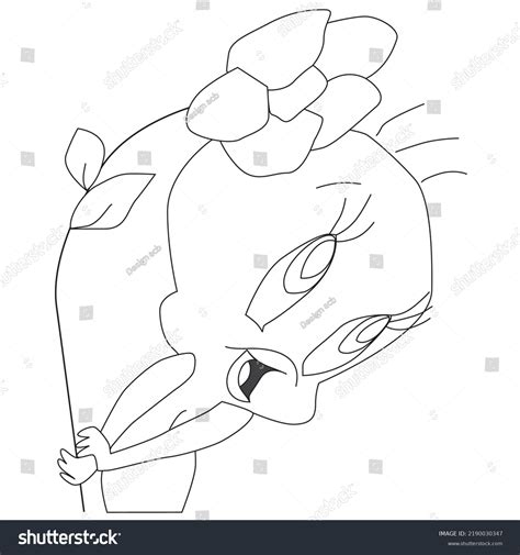 Simple Flower Line Drawing Art Design Stock Vector (Royalty Free) 2190030347 | Shutterstock