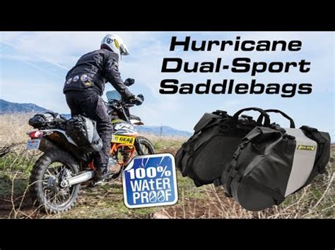 Nelson Rigg Hurricane Dual Sport Saddlebags Review Se Youtube