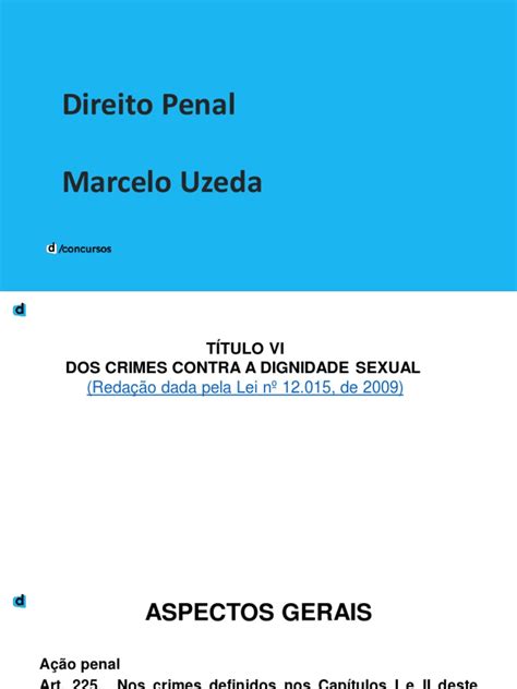 Pedagogico Pos Direito Penal Lista 31 Pdf Crimes Crime E Violência