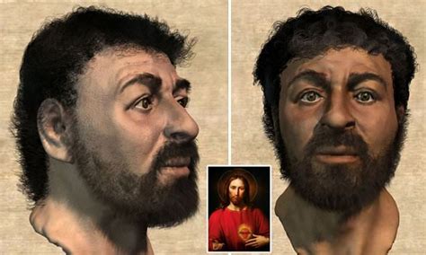 Jesus Christs Face Recreated Using Semite Skulls By Richard Neave Daily Mail Online