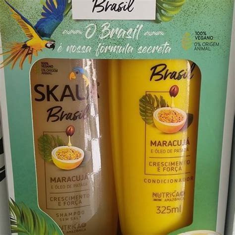 KIT SHAMPOO E CONDICIONADOR SKALA 650ML MARACUJA Dular Supermercados