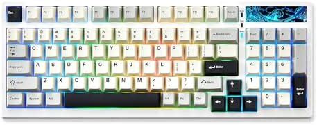 Amazon YUNZII YZ87 75 Gasket Mechanical Keyboard TKL Wireless Hot Swappable Bluetooth
