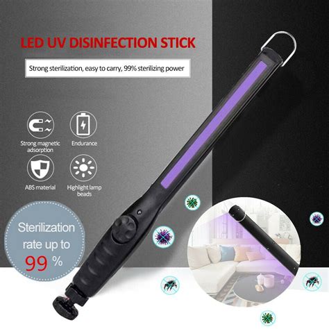 Portable Uv Sanitizer Travel Wand Uv Light Germicidal Uv Lamp Home