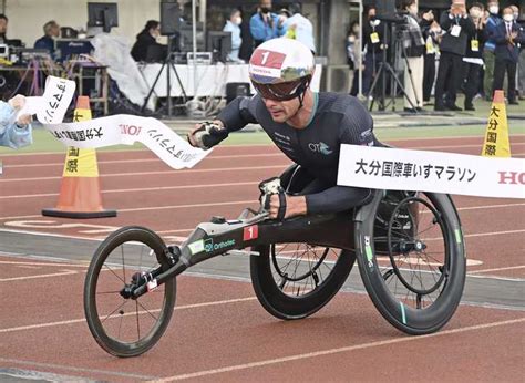 フグが優勝、女子は土田 大分国際車いすマラソン 産経ニュース