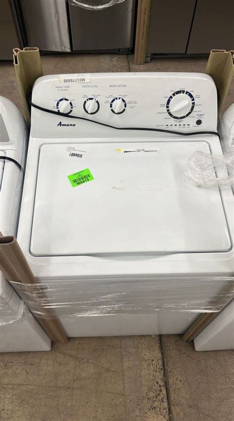 AMANA NTW4519JW 3 8 Cu Ft Washer For Sale In Houston TX OfferUp