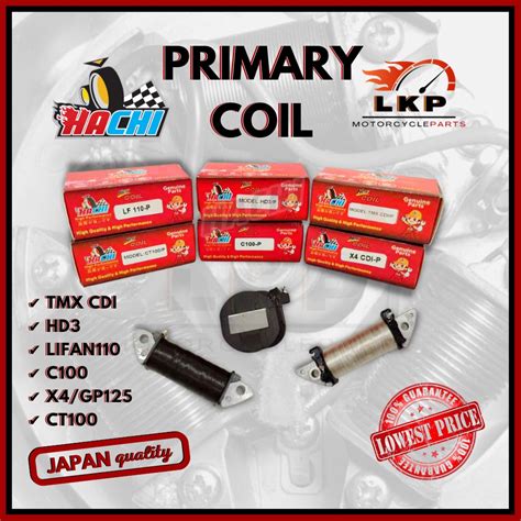 Hachi Motorcycle Primary Coil Tmx Cdi Hd Lifan C X Cdi