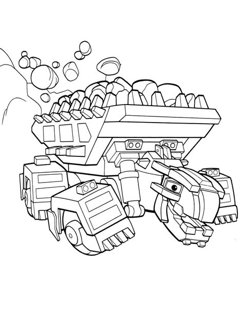 Dinotrux coloring pages