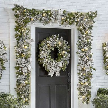 The Cordless Prelit Silver And Champagne Holiday Trim Wreath