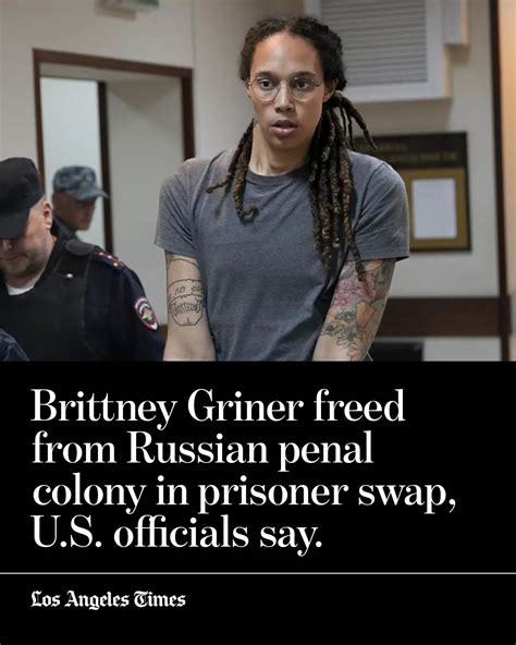 Brittney Griner Freed From Russian Penal Colony In Prisoner Swap U S