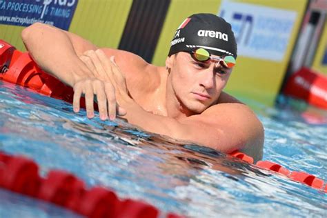 Nuoto Nicol Martinenghi Argento Ai Mondiali Nei Rana Sfuma Il