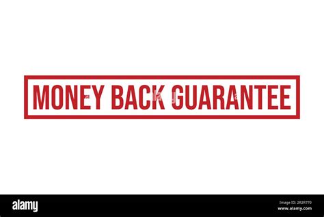 MONEY BACK GUARANTEE Rubber Stamp Seal Vector Stock Vector Image & Art ...