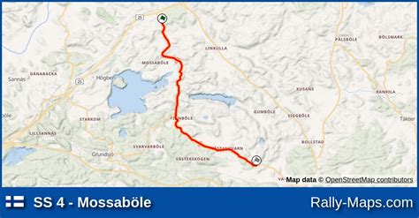 Ss Mossab Le Stage Map Ralli Rally Maps