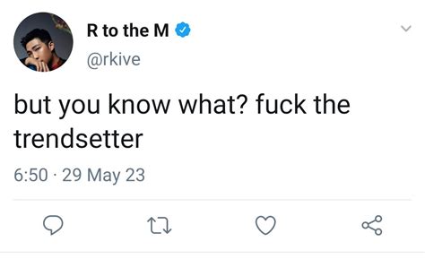 tune in⁷ on Twitter yeah fuck him