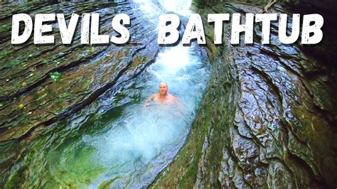 The Devils Bathtub Virginia Hiking Youtube