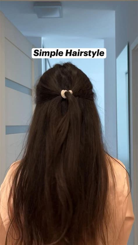 Simple Hairstyle Ideas for Long Hair | Easy hairstyles, Hair styles, Long hair styles