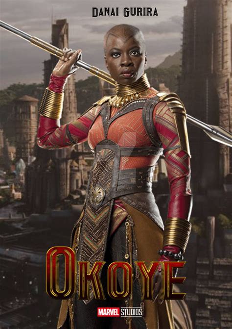 Okoye Character Poster By LyriumRogue On DeviantArt Black Panther