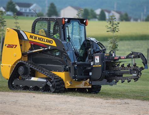 Raupen Kompaktlader Auf Raupen C New Holland