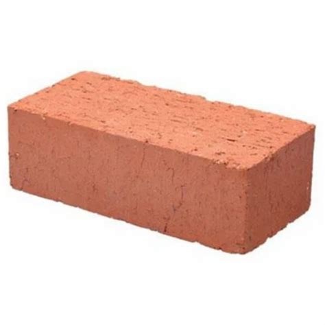 Rectangular Solid Red Clay Brick In X In X In At Rs In