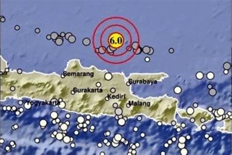 Gempa Bumi Sr Guncang Tuban Terasa Hingga Surabaya Sampai Jawa Tengah