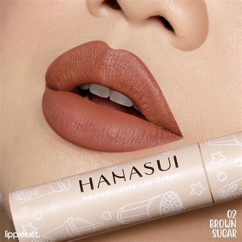 Lipstik Hanasui Brown Sugar Homecare