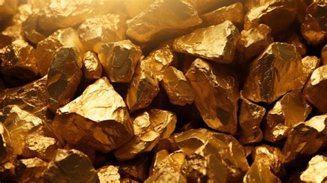 Premium Photo | A pile of gold as a background