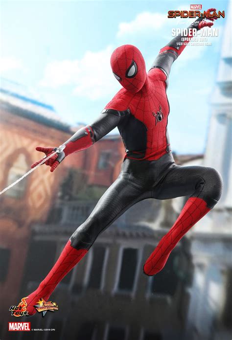 Toyhaven Hot Toys Spider Man Far From Home Th Spider Man Upgraded Suit Collectible Figure