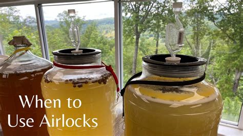 When To Use An Airlock When Making Moonshine Or Brewing YouTube